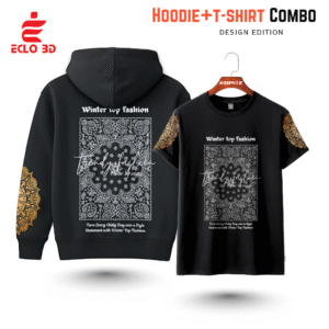Hoodie+t-shirt combo pack